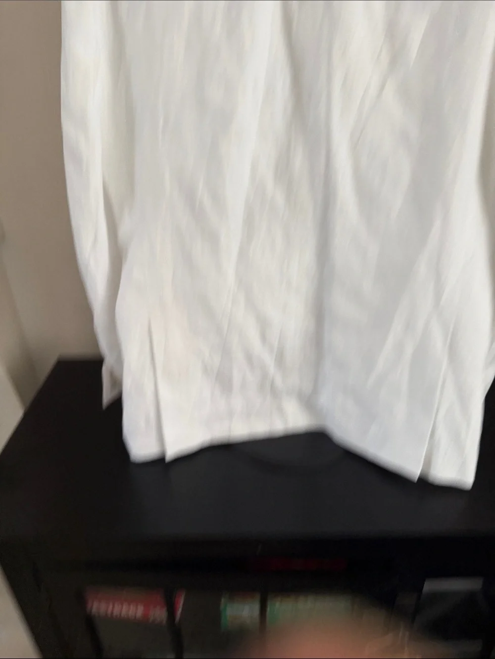 Mens Tommy Hilfiger White Linen Blazer - Classic Single-Breasted Jacket - Picture 6 of 6